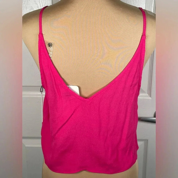 🌸 OLIVACEOUS Get the Party Started Hot Pink Medium Tank - Picture 5 of 6